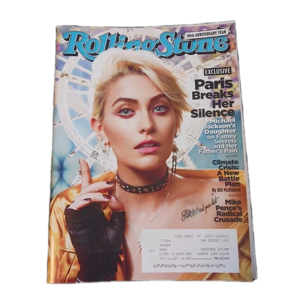 Rolling Stone Magazine February 2017 Issue 1280 Paris Jackson